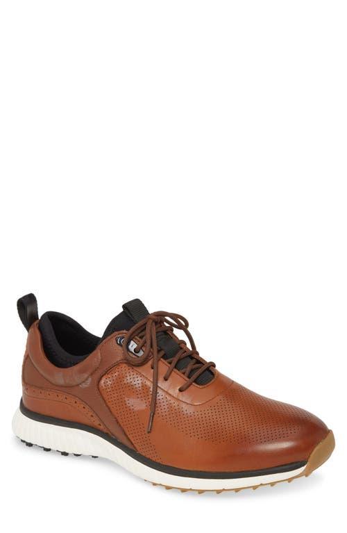 Johnston  Murphy Mens H1-Luxe Hybrid XC4 Waterproof Leather Golf Sneakers Product Image