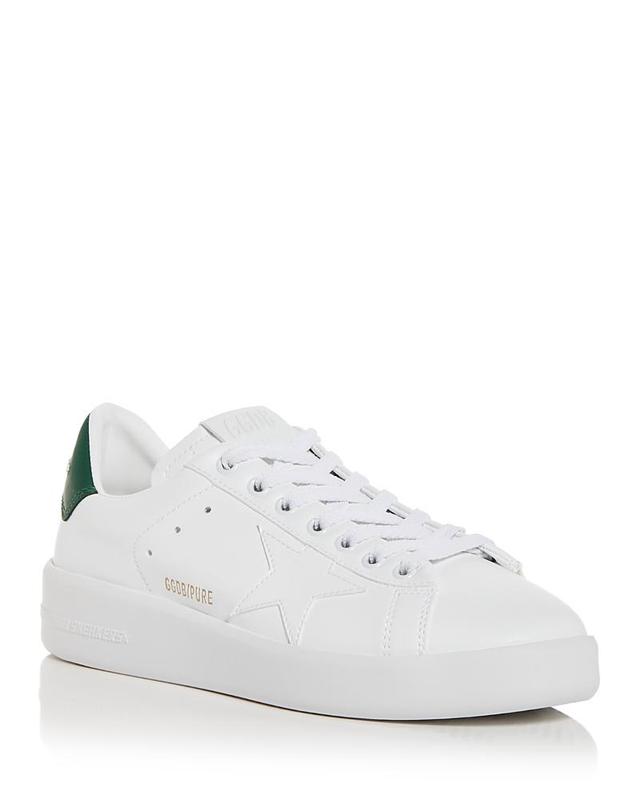 Men's Purestar Leather Low-Top Sneakers Product Image