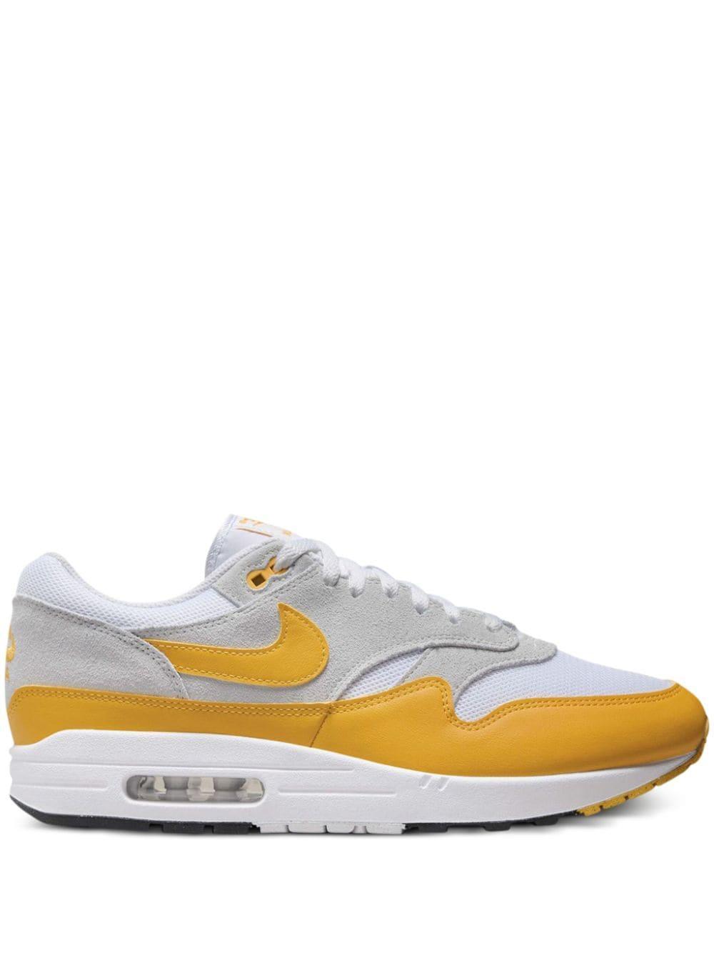 NIKE Air Max 1 "university Gold" Sneakers In White Product Image