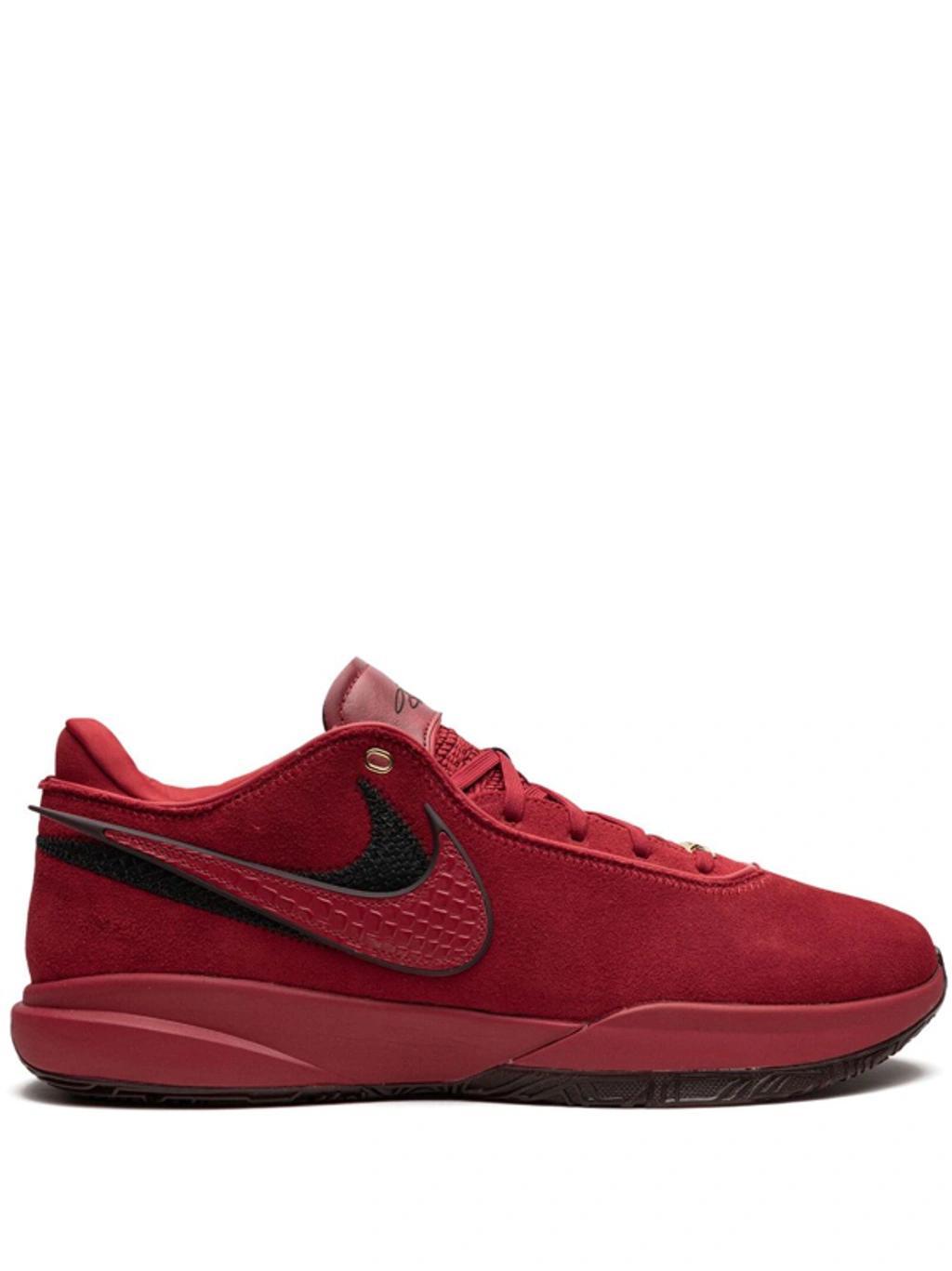 Lebron 20 "liverpool" Sneakers In Red Product Image