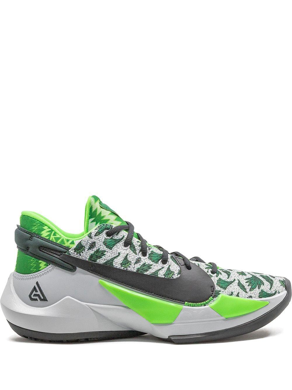 Zoom Freak 2 Sneakers In Green Product Image