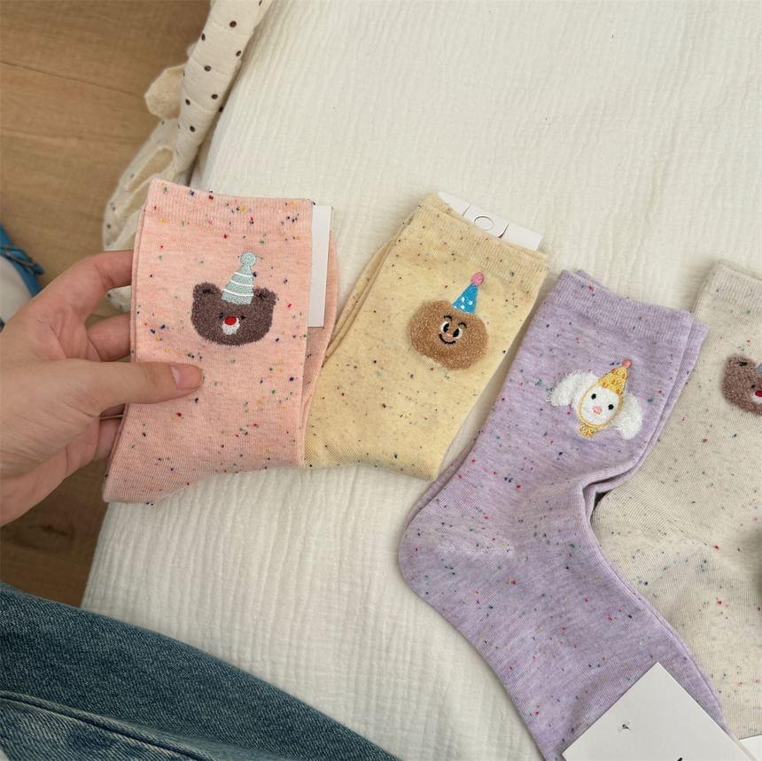 Embroidered Socks Product Image