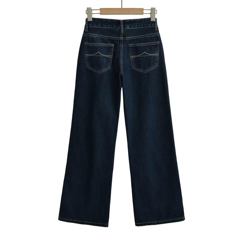 Low Rise Flared Jeans Product Image