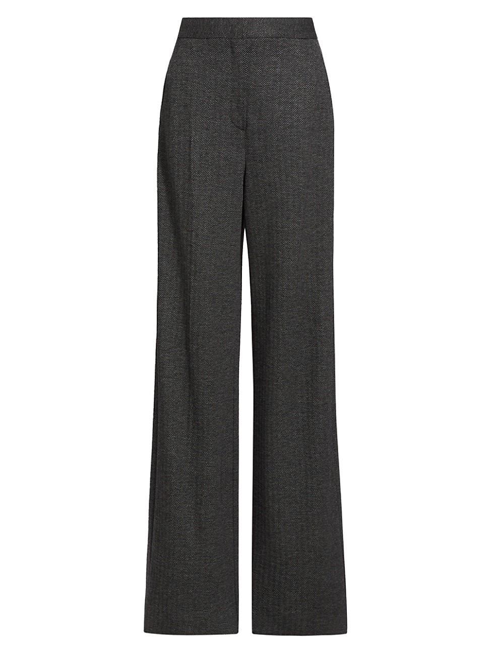 Womens Angora Wool-Blend Trousers product image