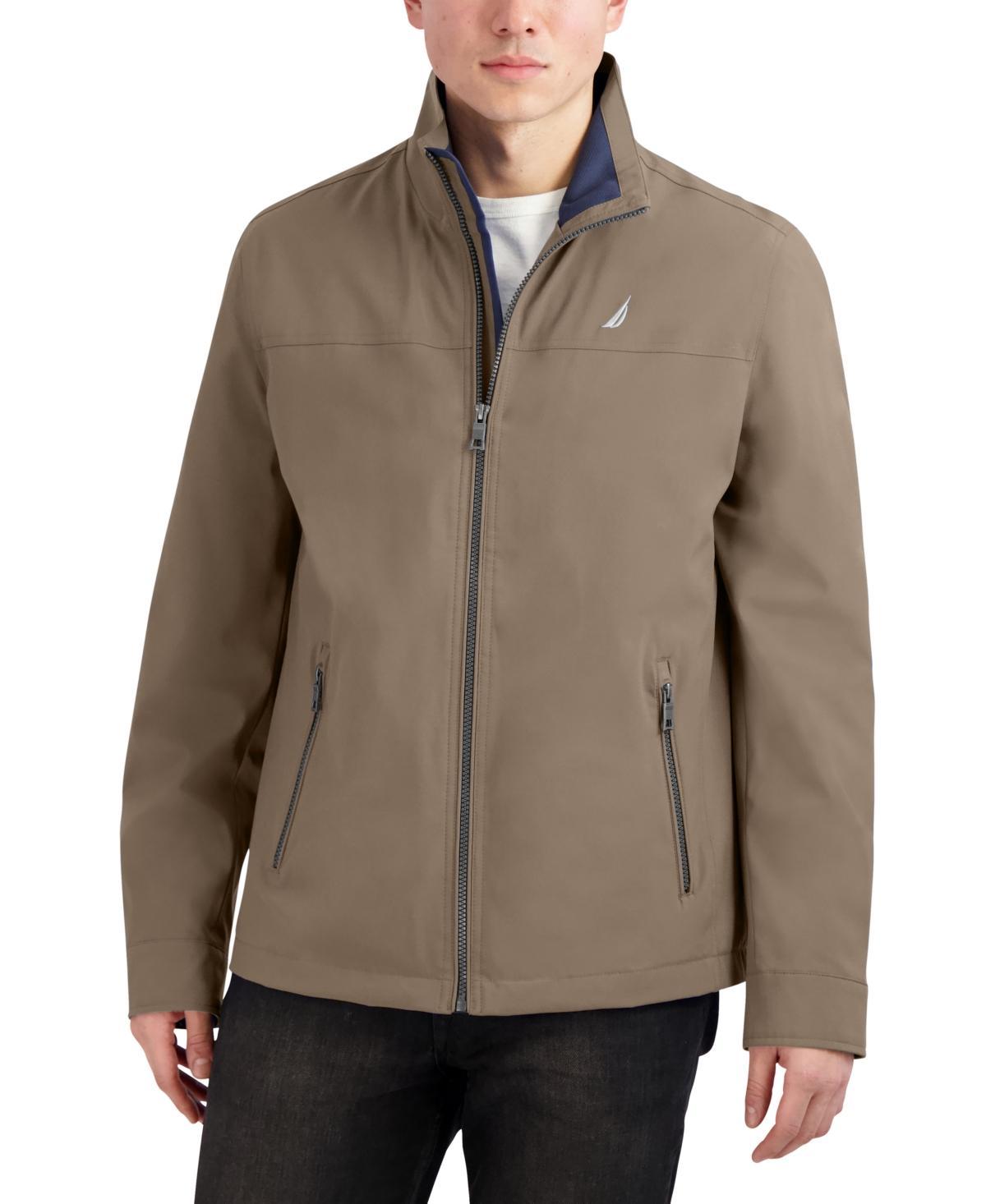 Nautica Mens Stretch Performance Windbreaker and Rain Jacket Product Image