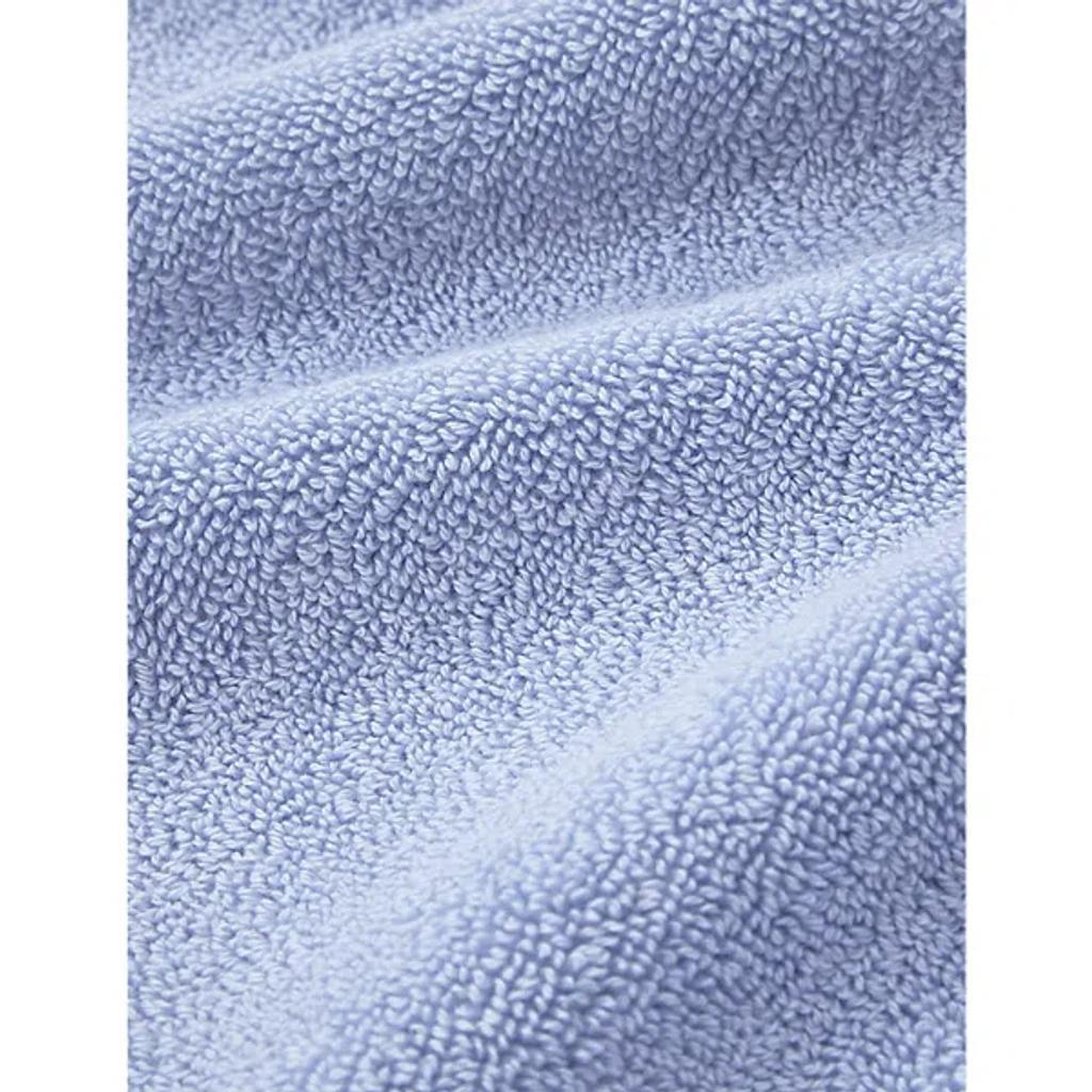 POLO RALPH LAUREN Office Blue Polo Player-embroidered Cotton Bath Sheet 160cm X 90cm Product Image