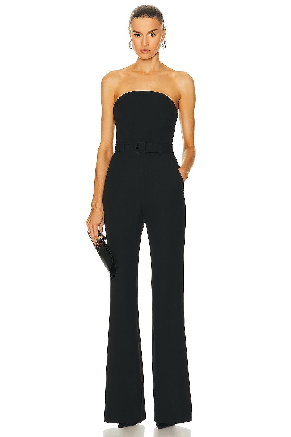 A. L.C. Kate Belted Strapless Jumpsuit Product Image