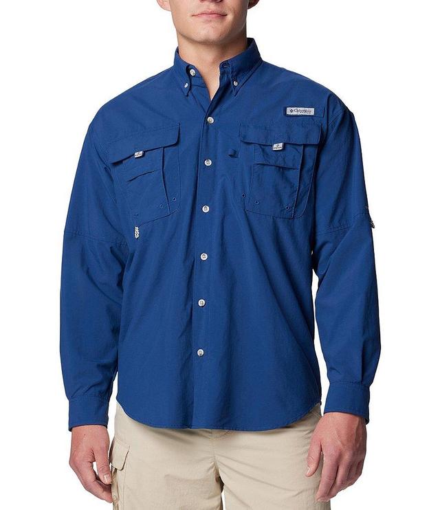 Columbia PFG Bahama II Omni-Shade Long Sleeve Woven Shirt Product Image