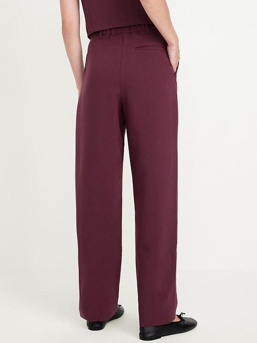 Extra High-Waisted Taylor Trouser Straight Pants Product Image