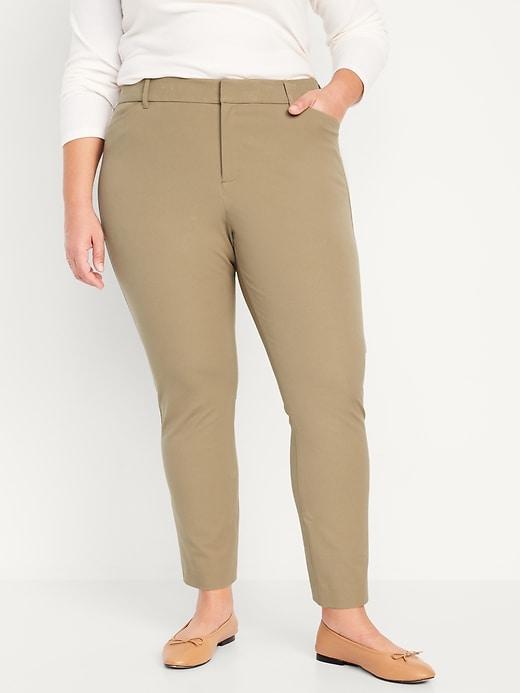 High-Waisted Pixie Skinny Ankle Pants Product Image