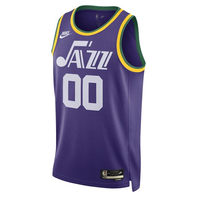 Mens and Womens Nike Jordan Clarkson Purple Utah Jazz Swingman Replica Jersey - Classic Edition - Purple Product Image