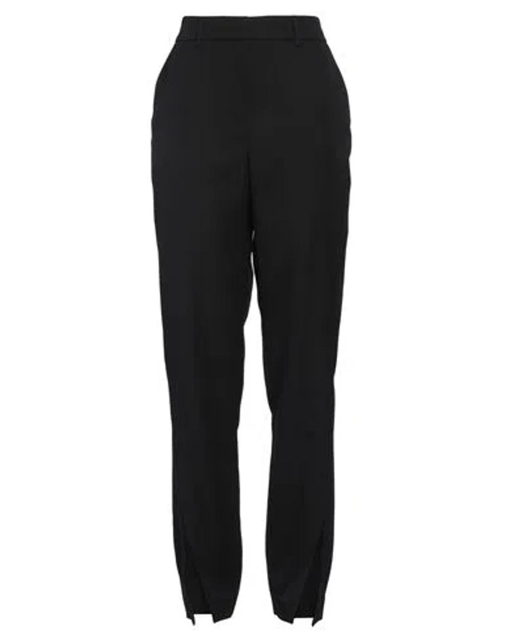 BALMAIN Woman Pants Black Size 6 Wool Product Image