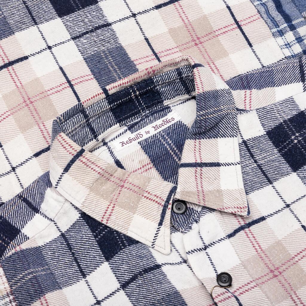 7 Cuts Wide Flannel Shirt - Assorted Male Product Image