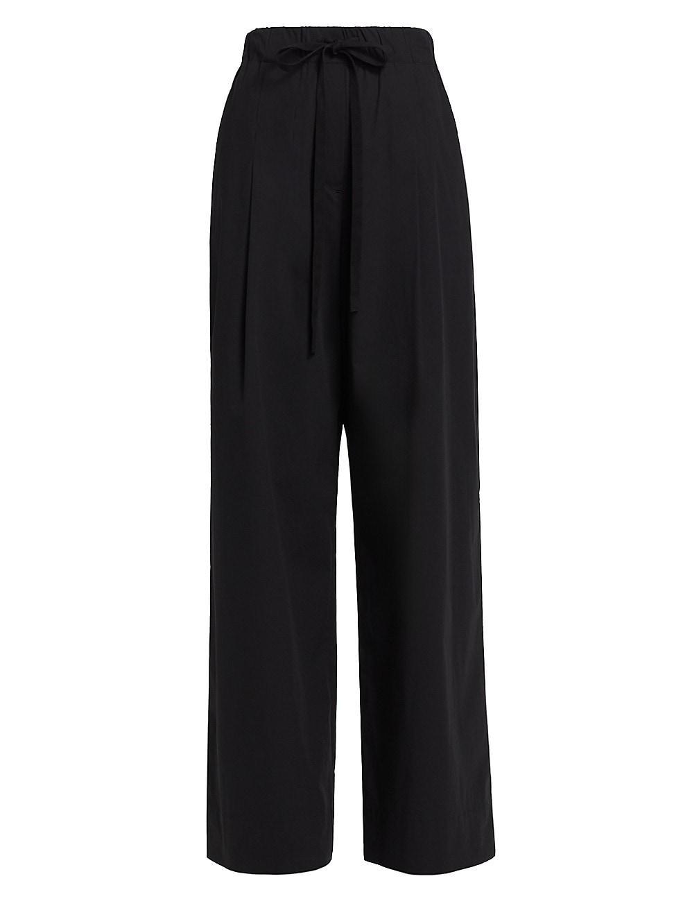 Womens Jones Pleated Bow Pants Product Image