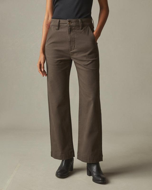 Wide Leg Pant - Dark Coffee Product Image