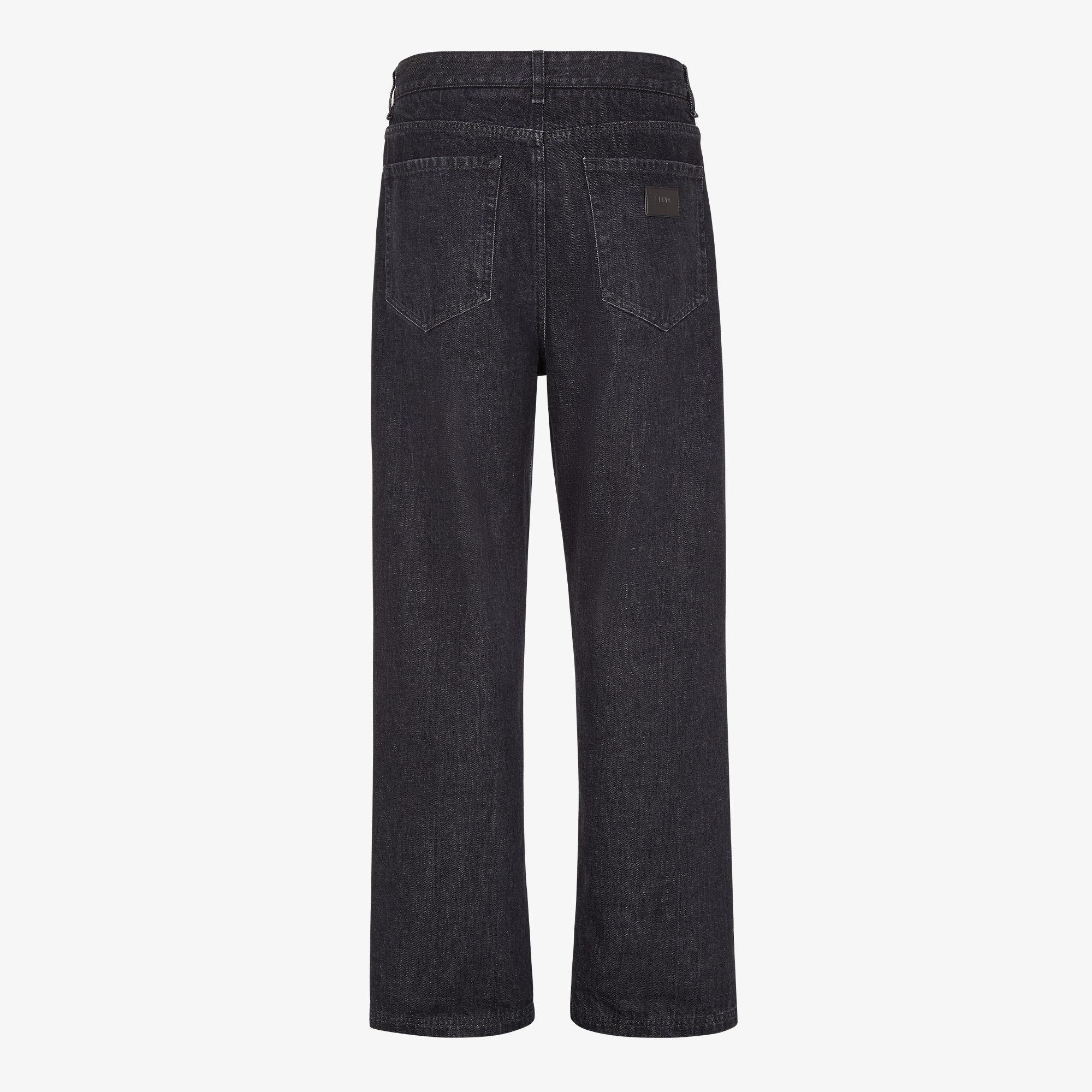 Long JeansBlack denim pants Product Image