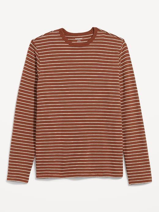 Textured Long-Sleeve T-Shirt Product Image