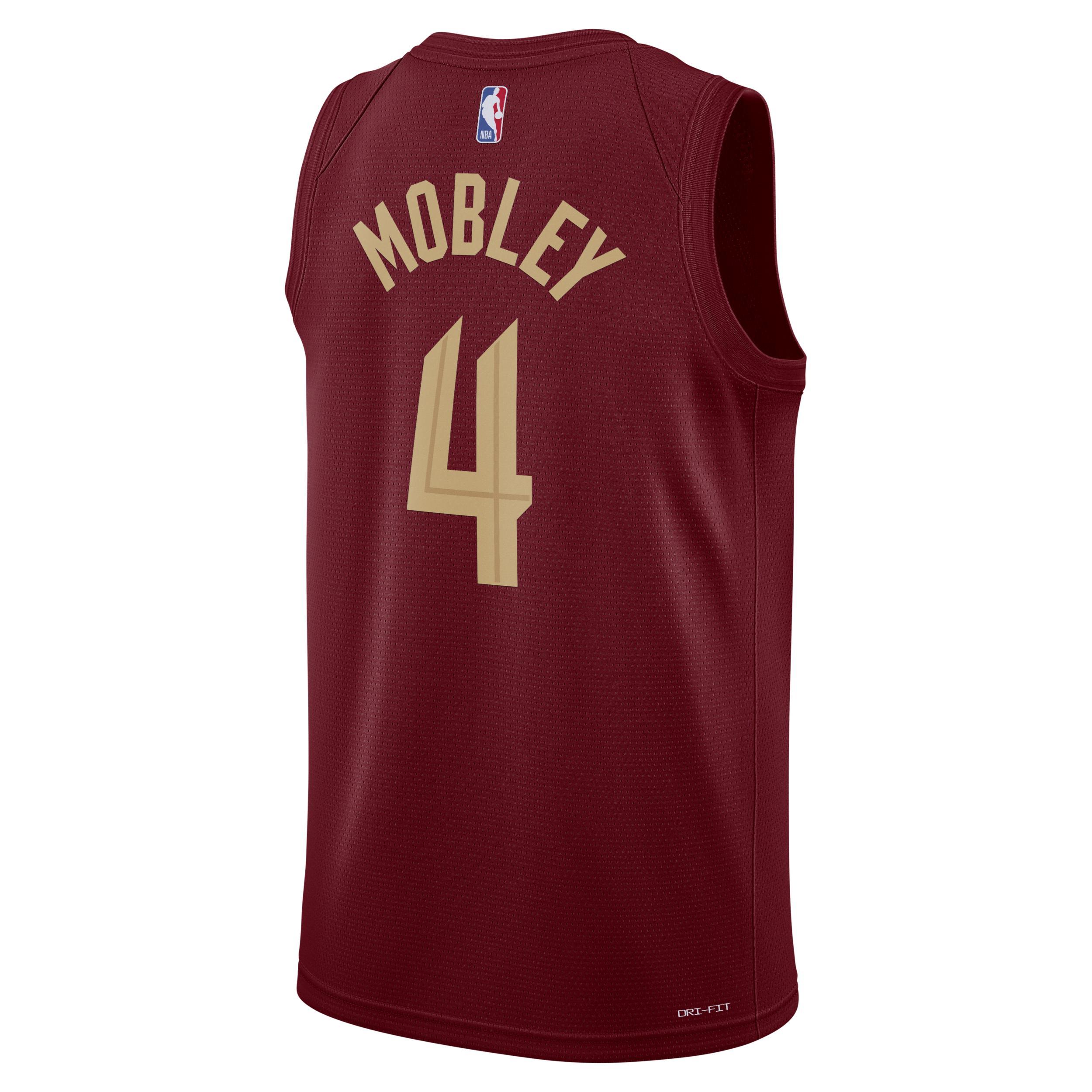 Unisex Nike Evan Mobley Burgundy Cleveland Cavaliers Swingman Jersey - Icon Edition, Mens Product Image