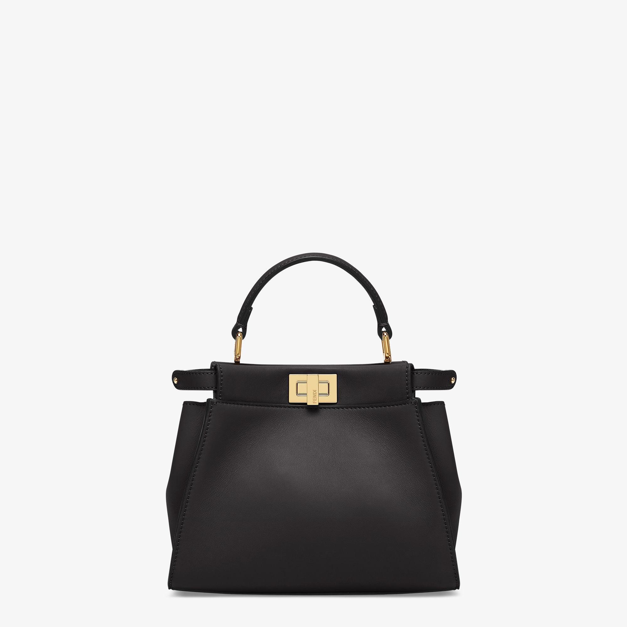 Peekaboo MiniBlack leather bag Product Image