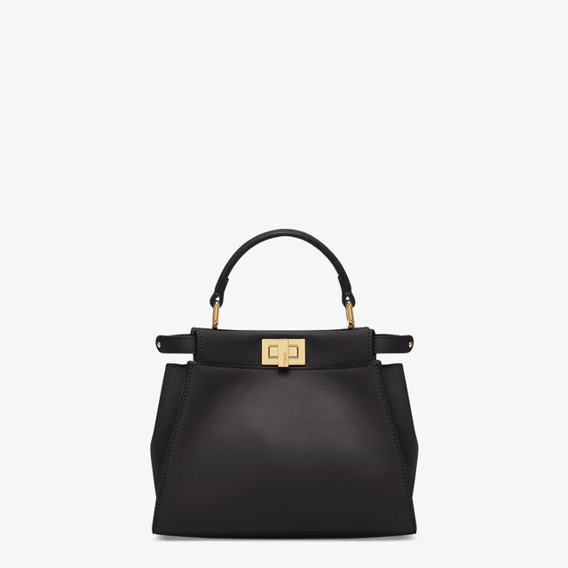 Peekaboo MiniBlack leather bag Product Image