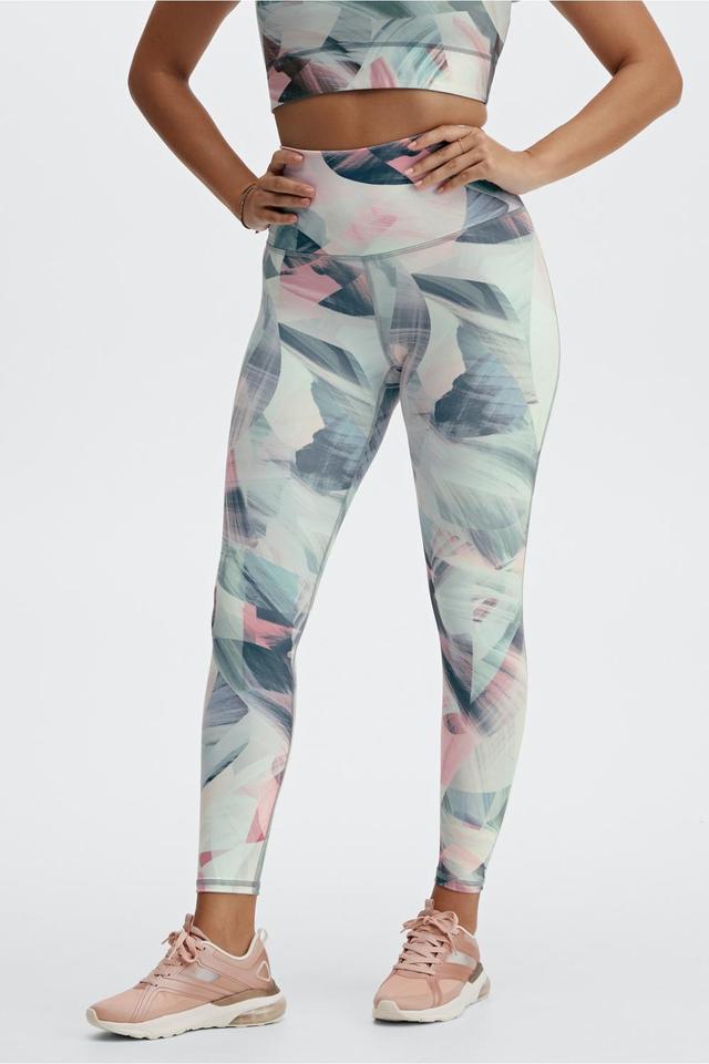 Fabletics Ultra High-Waisted PureLuxe 7/8 Legging Womens Dreamscape Size XXS Product Image