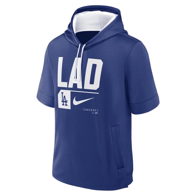 Milwaukee Brewers Tri Code Lockup Nike Mens MLB Short-Sleeve Pullover Hoodie Product Image