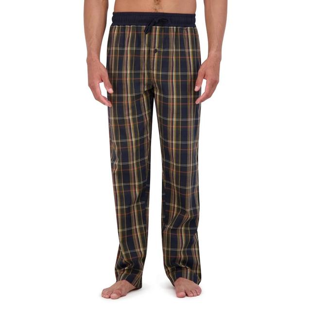 Hanes Originals Men's Plaid Stretch Woven Sleep Pajama Pants - Forest Green XL Product Image