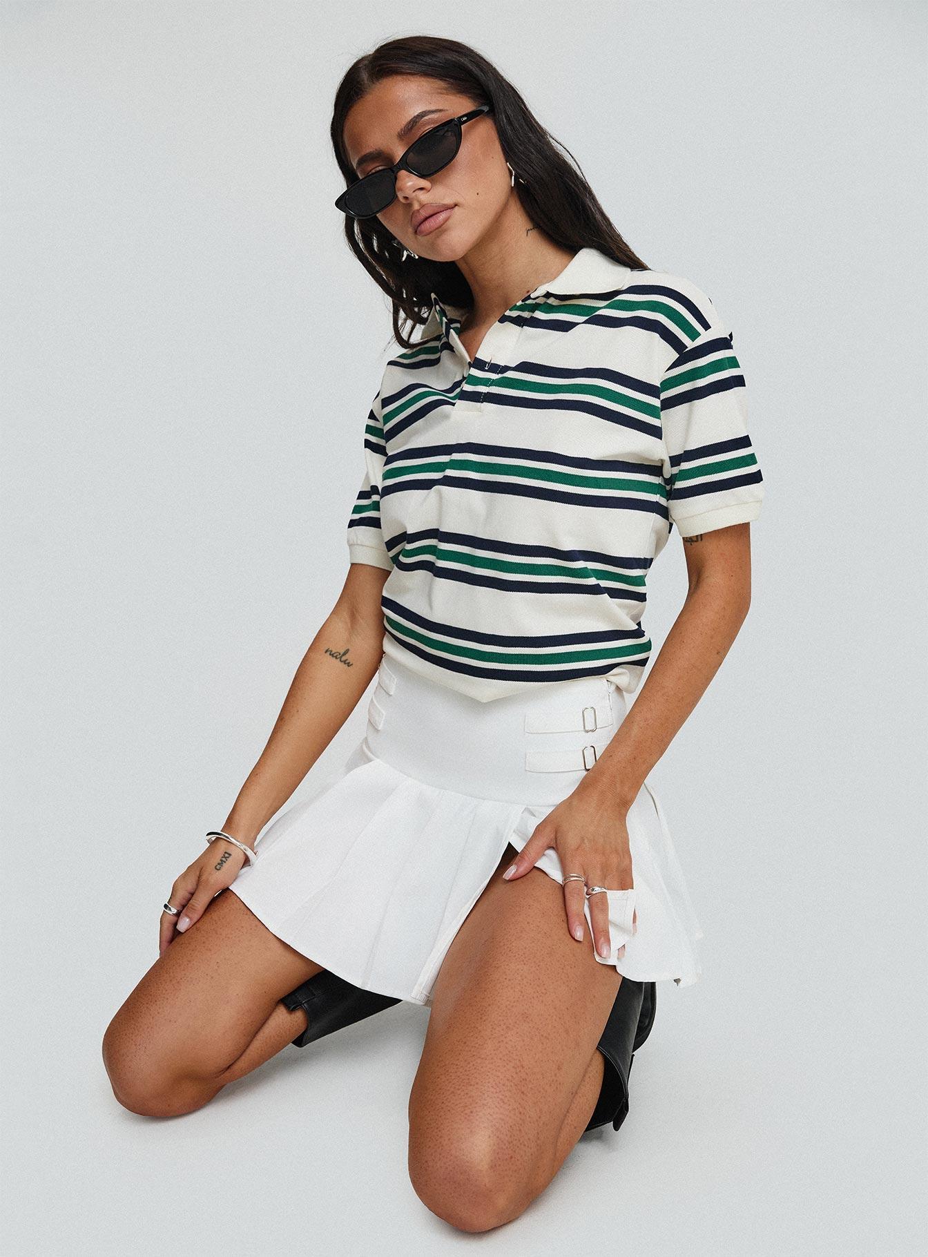 Cartwright Mini Skirt White Product Image