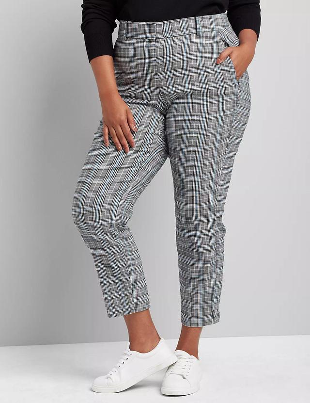 Signature Fit Ankle Allie Pant - Plaid Product Image