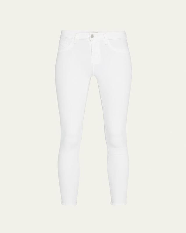 LAGENCE Margot High Rise Skinny Jeans Biscuit 23 Product Image