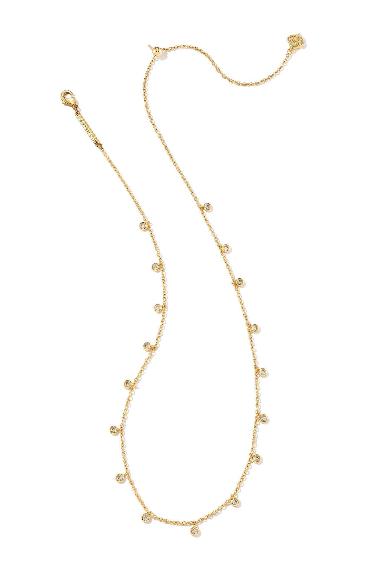 KENDRA SCOTT Amelia Chain Necklace Gold Metal Product Image