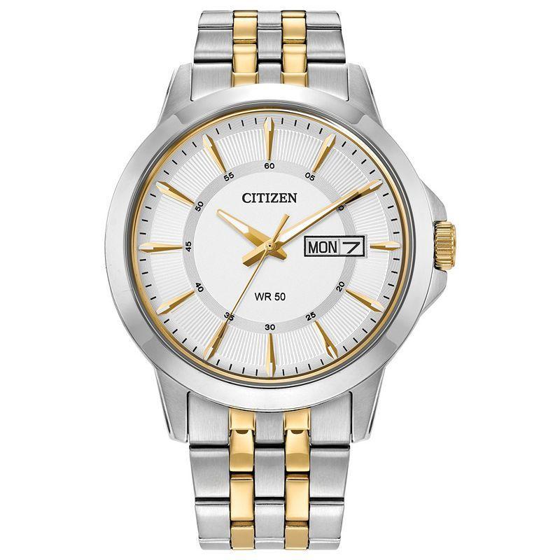 Citizen Mens Two-Tone Stainless Steel Bracelet Watch 41mm Product Image