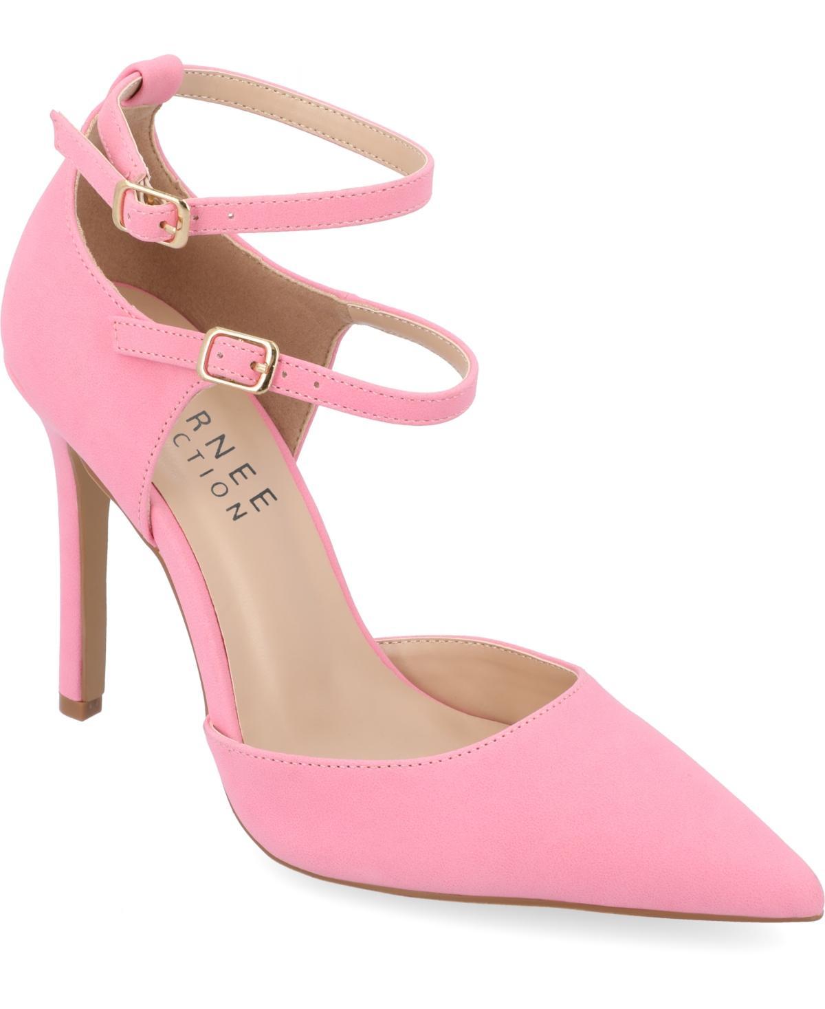 Journee Collection Lilyann Womens High Heels Pink Product Image