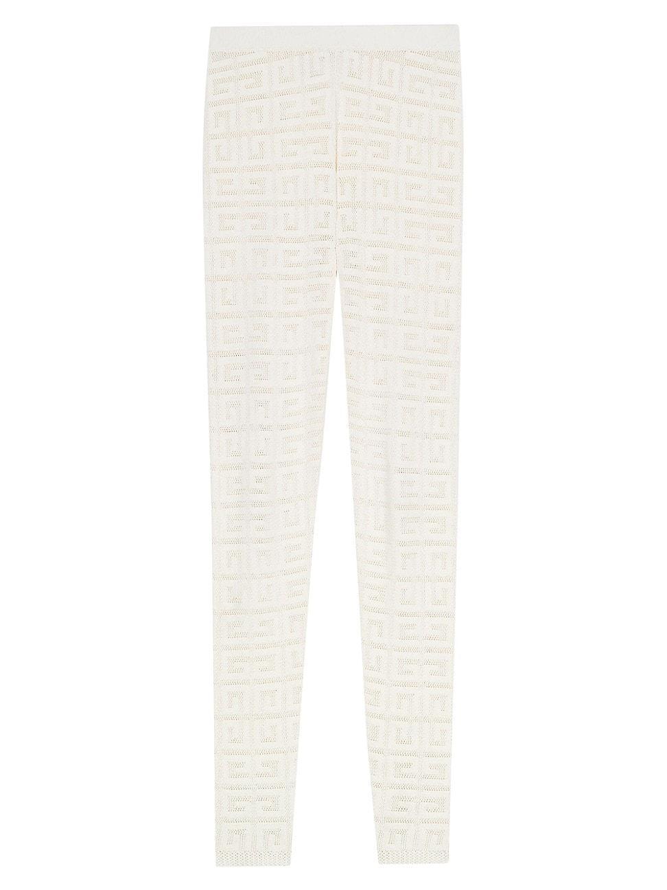 Womens Legging Pants In 4G Jacquard Product Image