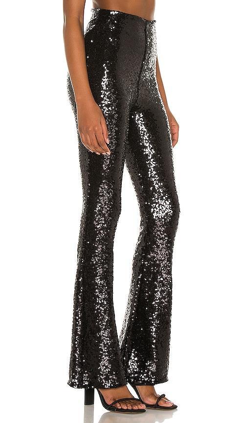 Womens Sequin Flare Pant Product Image