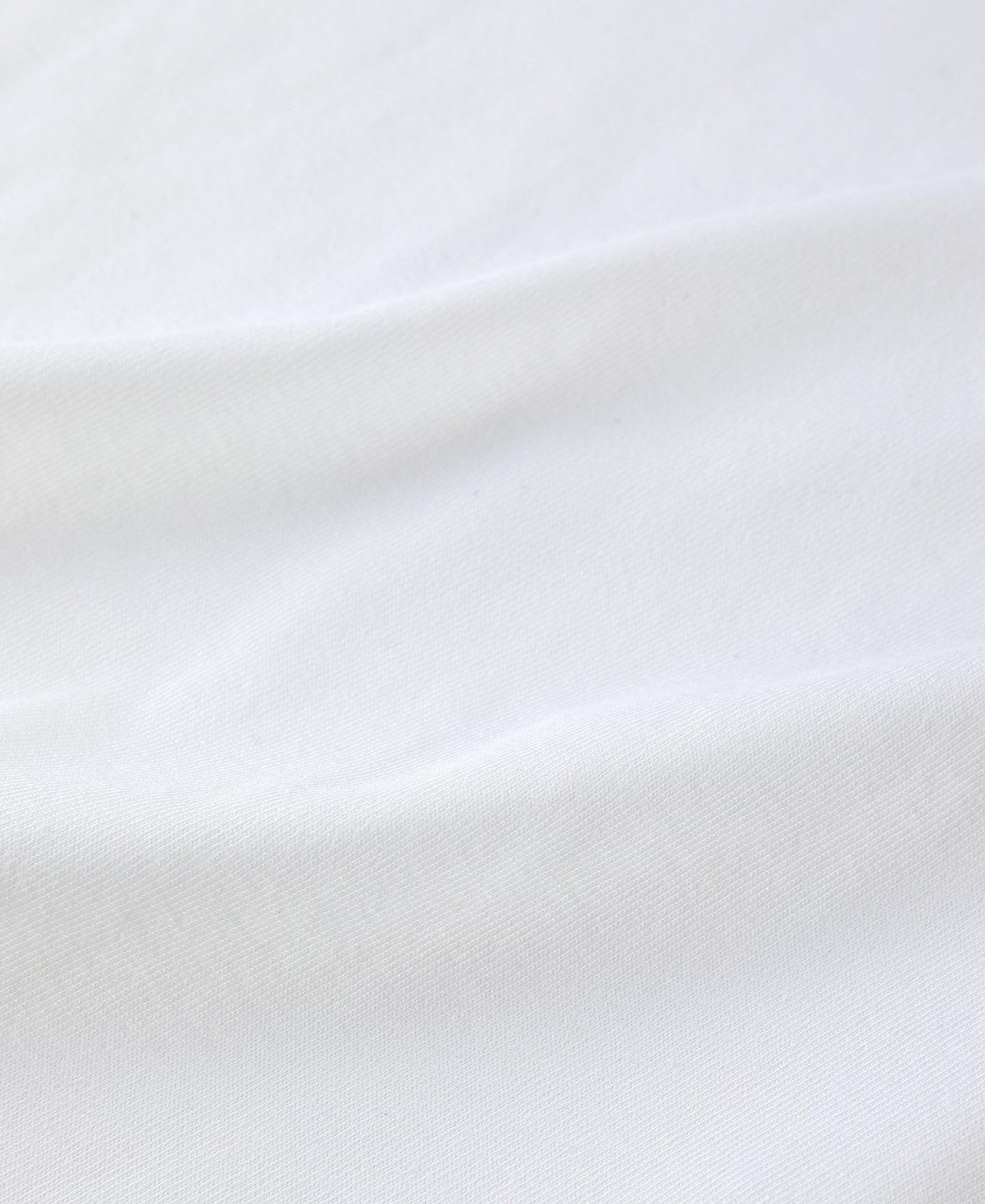 Loopwheel Tubular Athletic T-Shirt - White Product Image