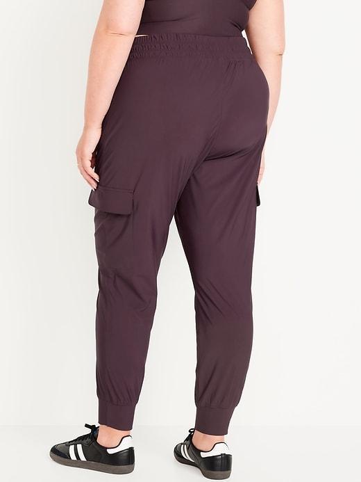 High-Waisted SleekTech Cargo Joggers Product Image