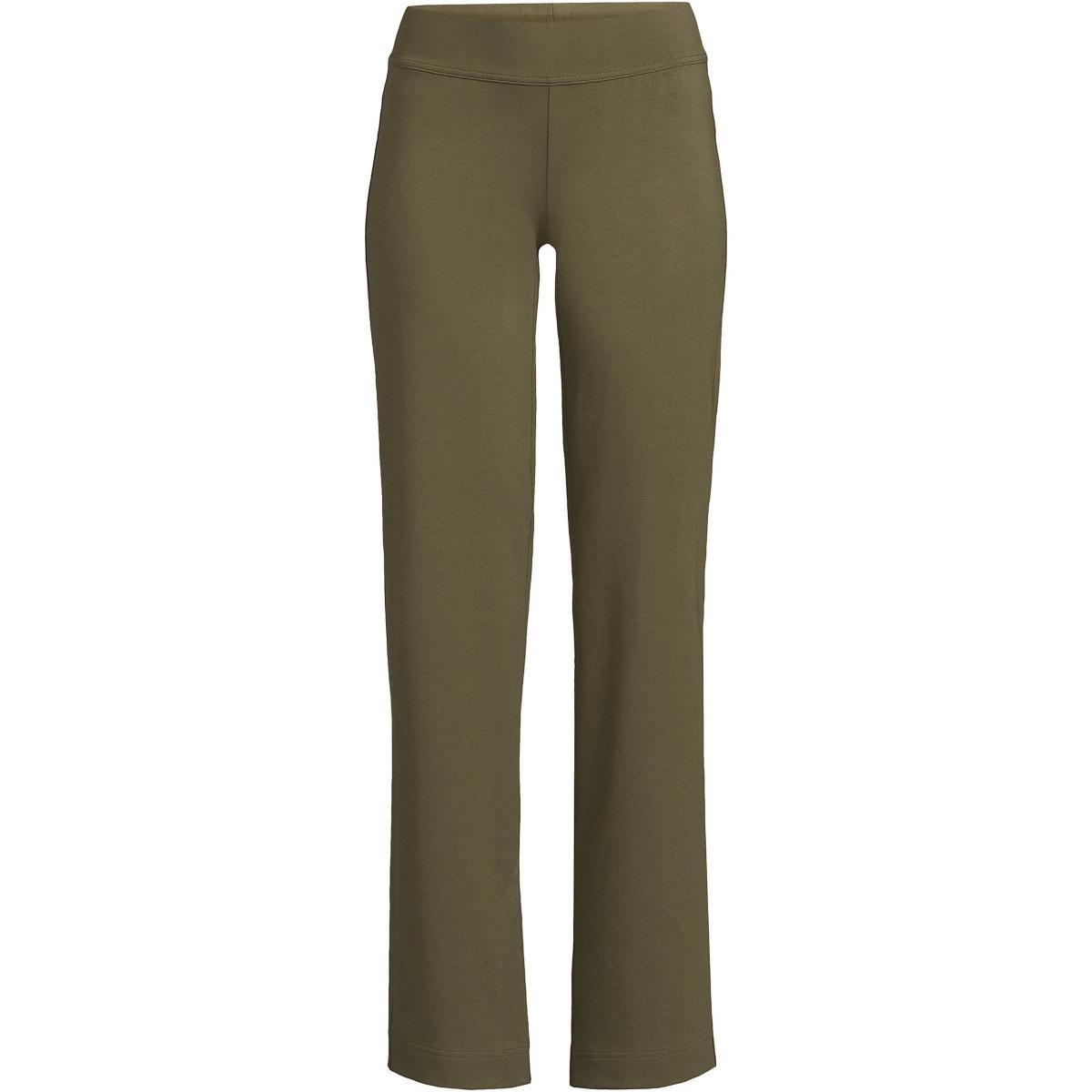 Womens Lands End Starfish Straight-Leg Pull-On Pants Product Image