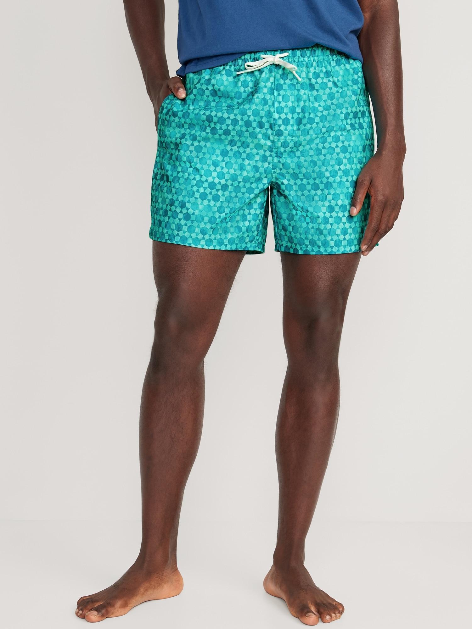 Printed Swim Trunks -- 5-inch inseam Product Image