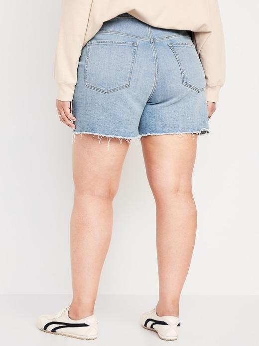 High-Waisted OG Jean Shorts -- 5-inch inseam Product Image