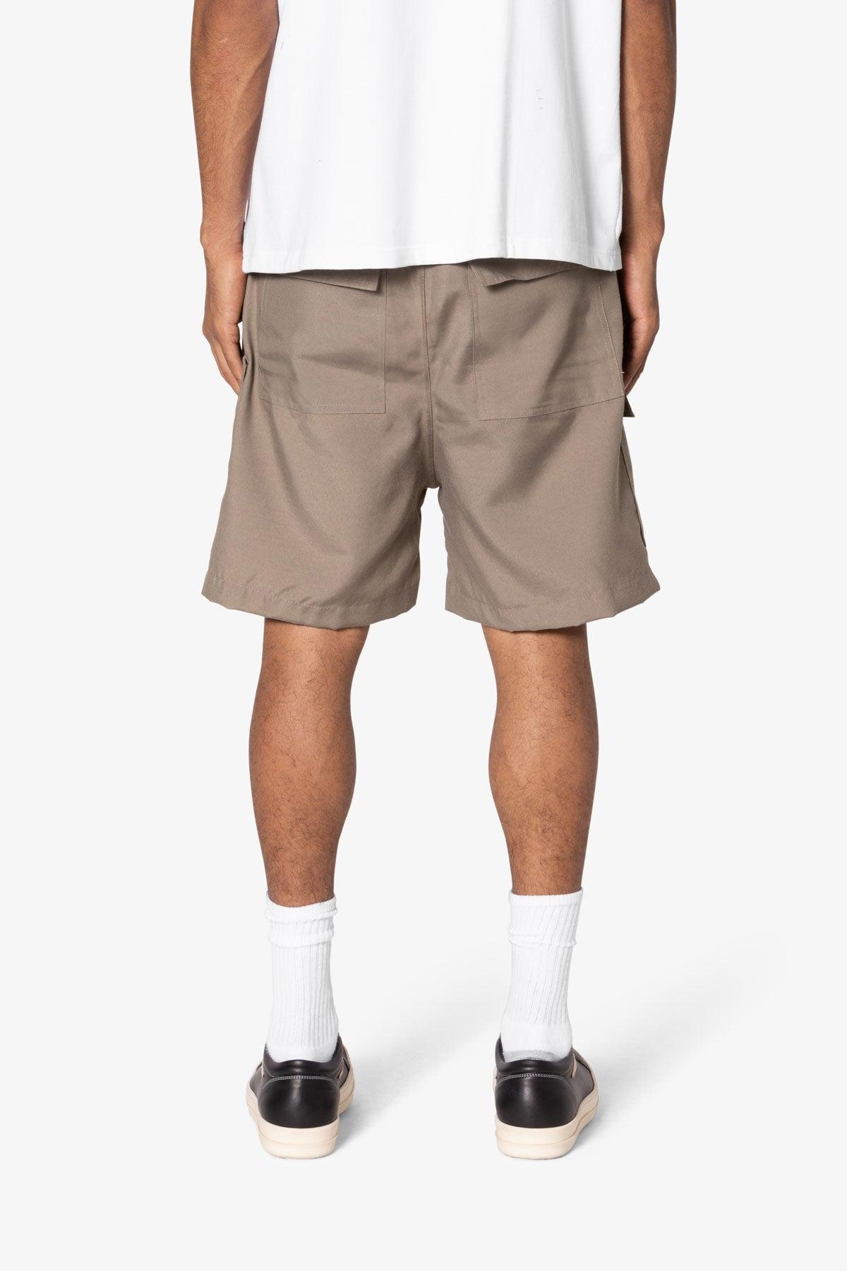 Rave Double Cargo Shorts - Olive Product Image