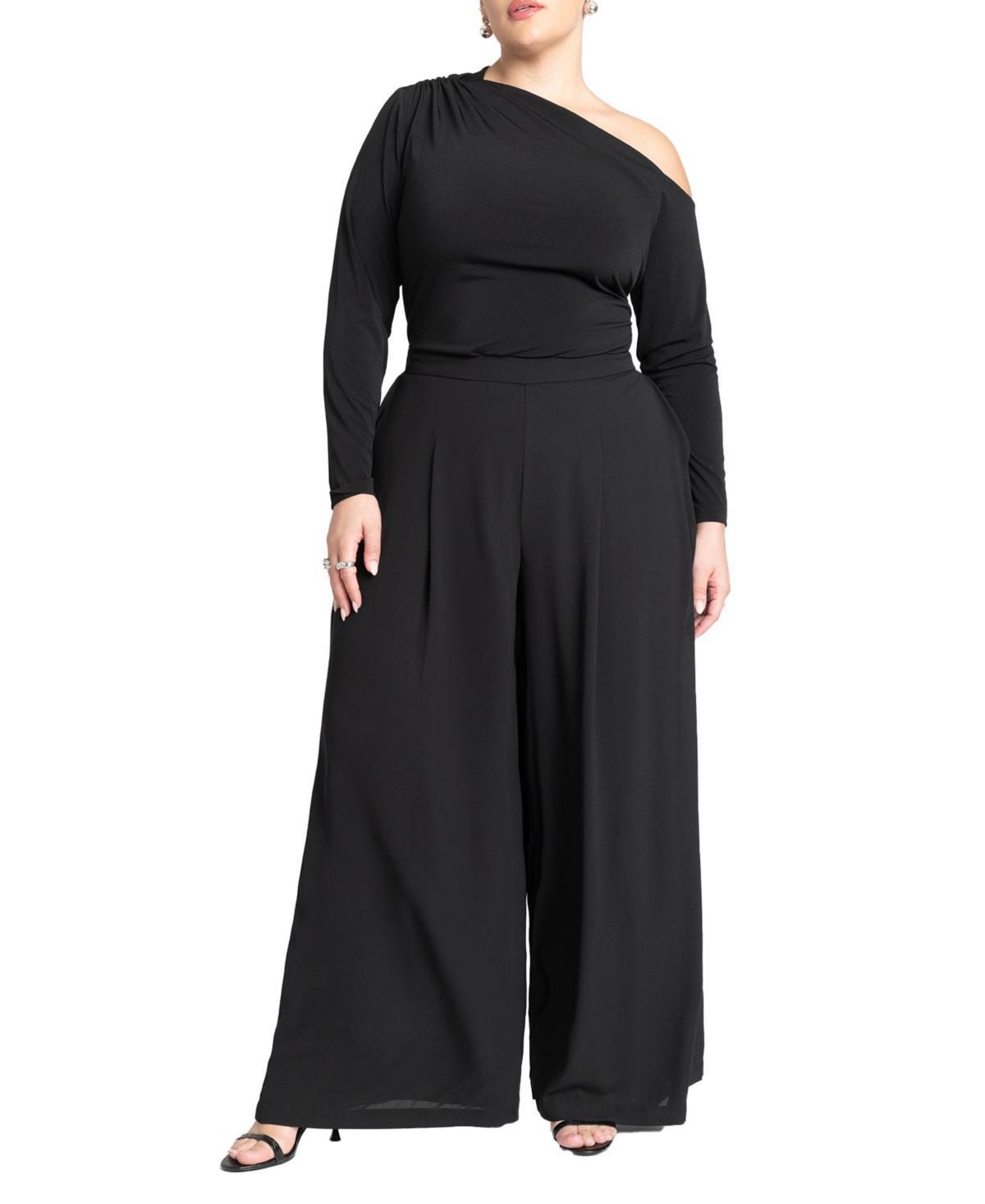 Eloquii Womens Wide Leg Pant Product Image