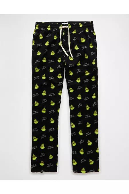 AE Grinch Flannel Lounge Pant Men's Product Image