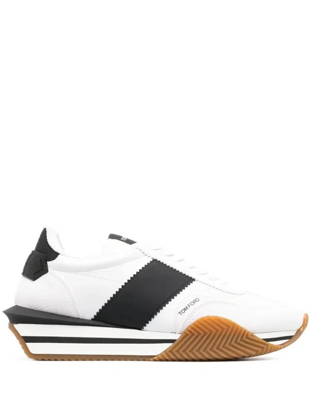 James Low-top Sneakers In White Product Image