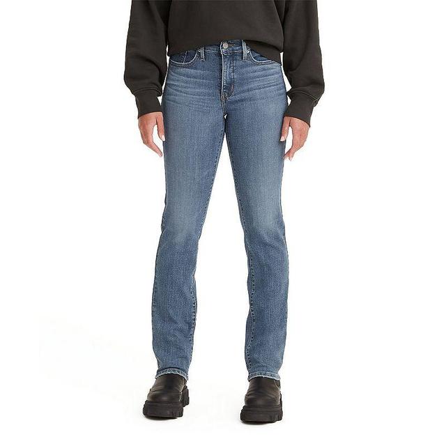 Levis 314 Shaping Mid Rise Straight Leg Jeans Product Image