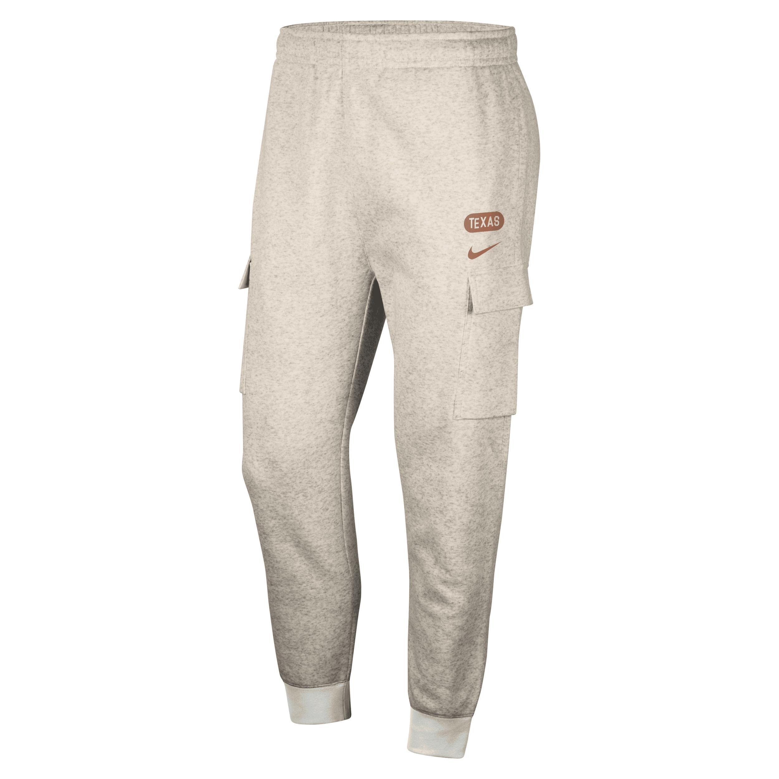 Mens Nike Oatmeal Tennessee Volunteers Club Cargo Jogger Pants Product Image