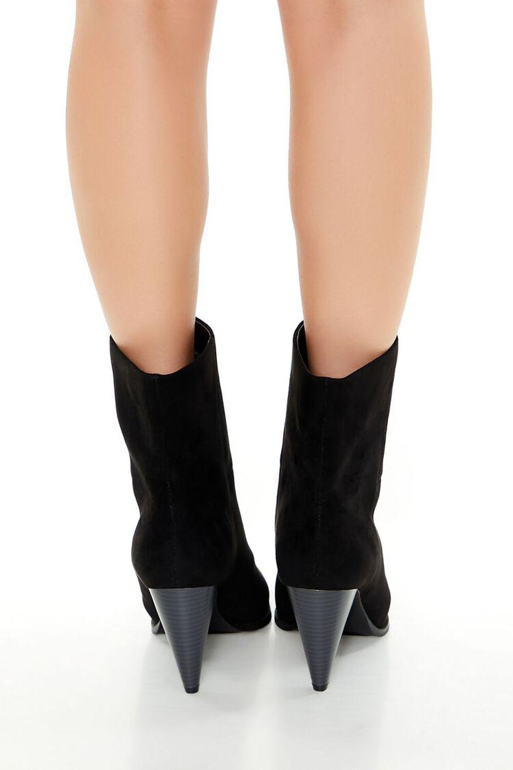 Faux Suede Pointed-Toe Booties | Forever 21 Product Image