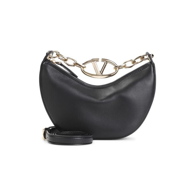 VALENTINO GARAVANI Vlogo Moon Bag In Black Product Image