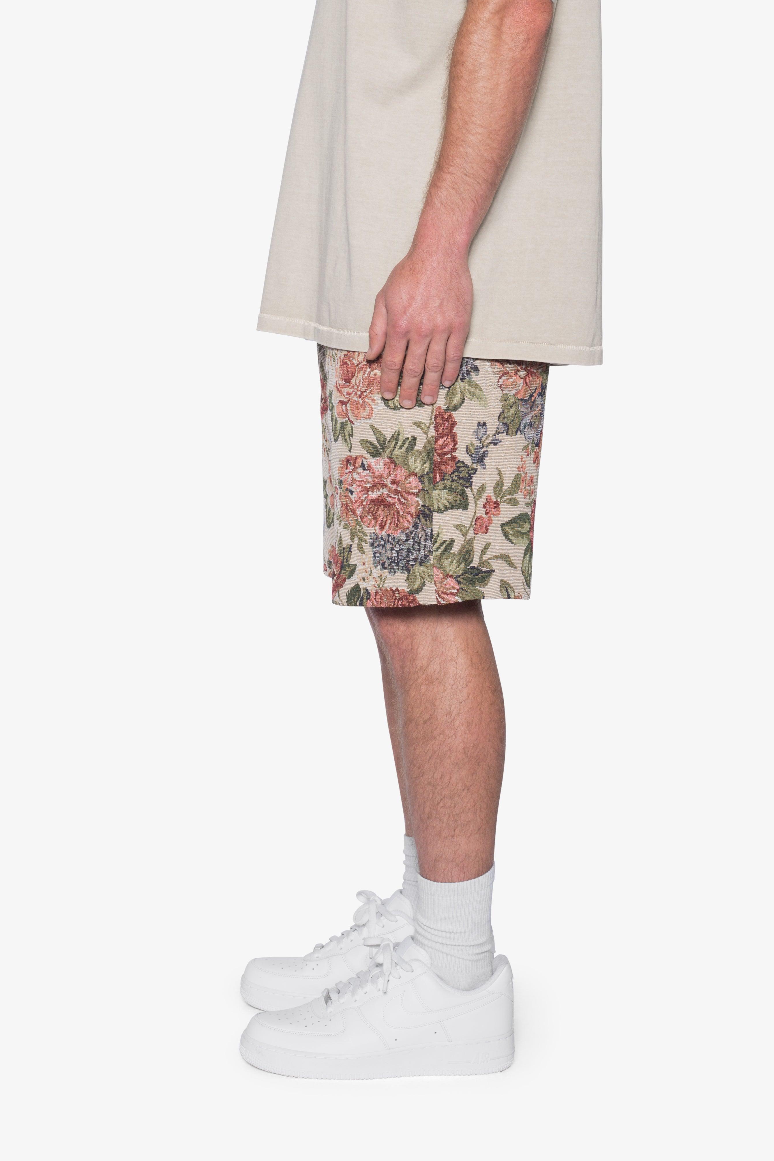 Tapestry Slack Shorts - Multi Product Image