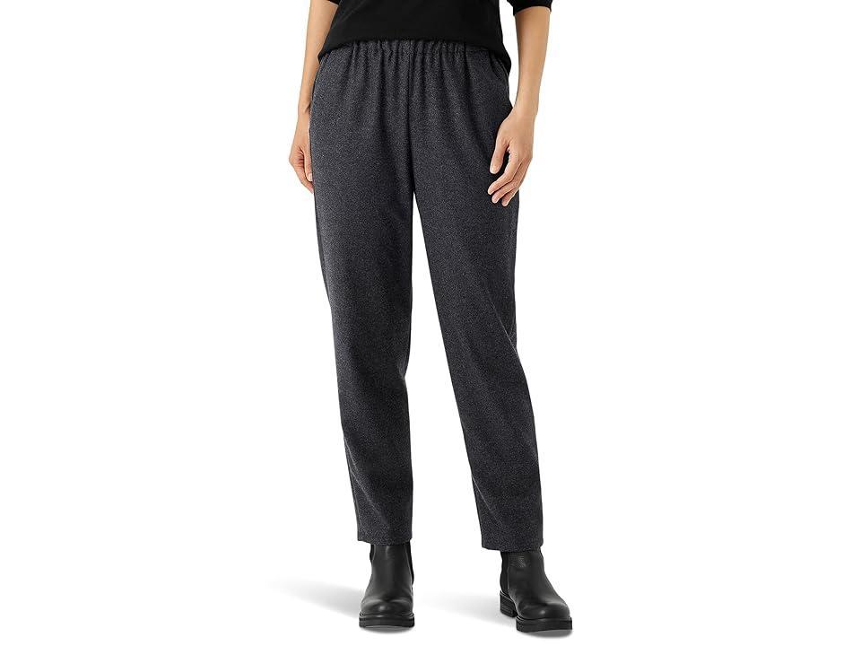 Eileen Fisher Wool Tapered Ankle Pants Product Image